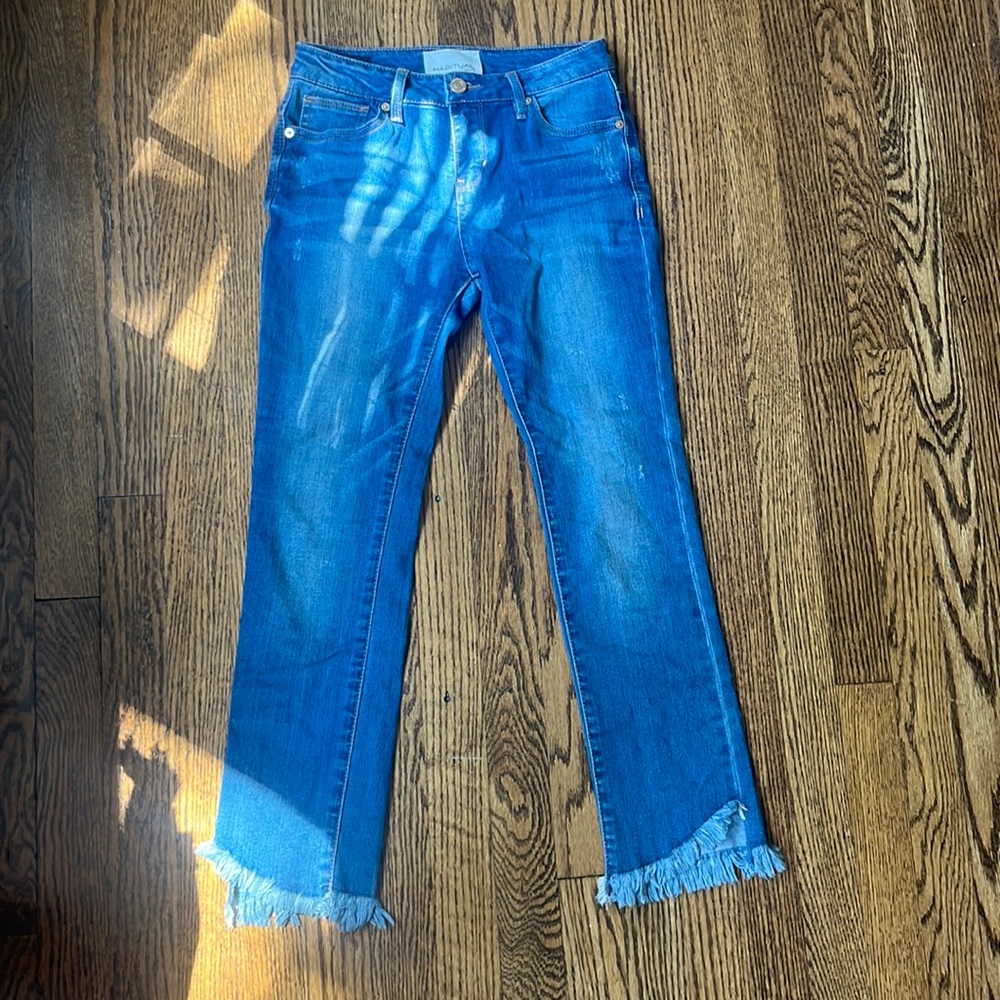 Habitual Girl Mid Rise Flare Jeans